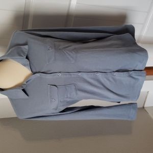 Large Columbia light blue long sleeved shirt